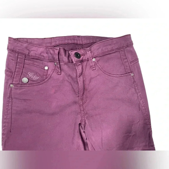G-Star Arc 3d Super  Skinny Purple Size 27 - Picture 11 of 13